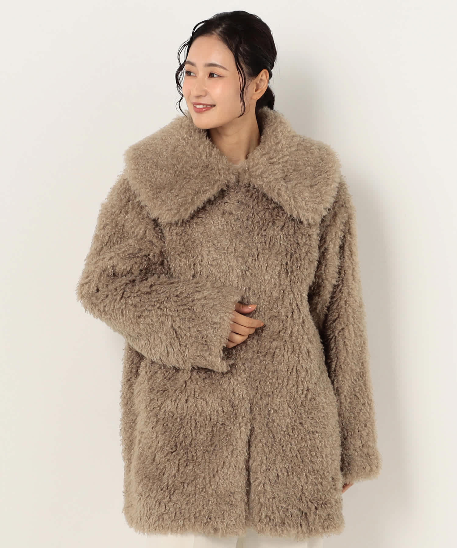 【特別価格20%OFF】ボア上品コート