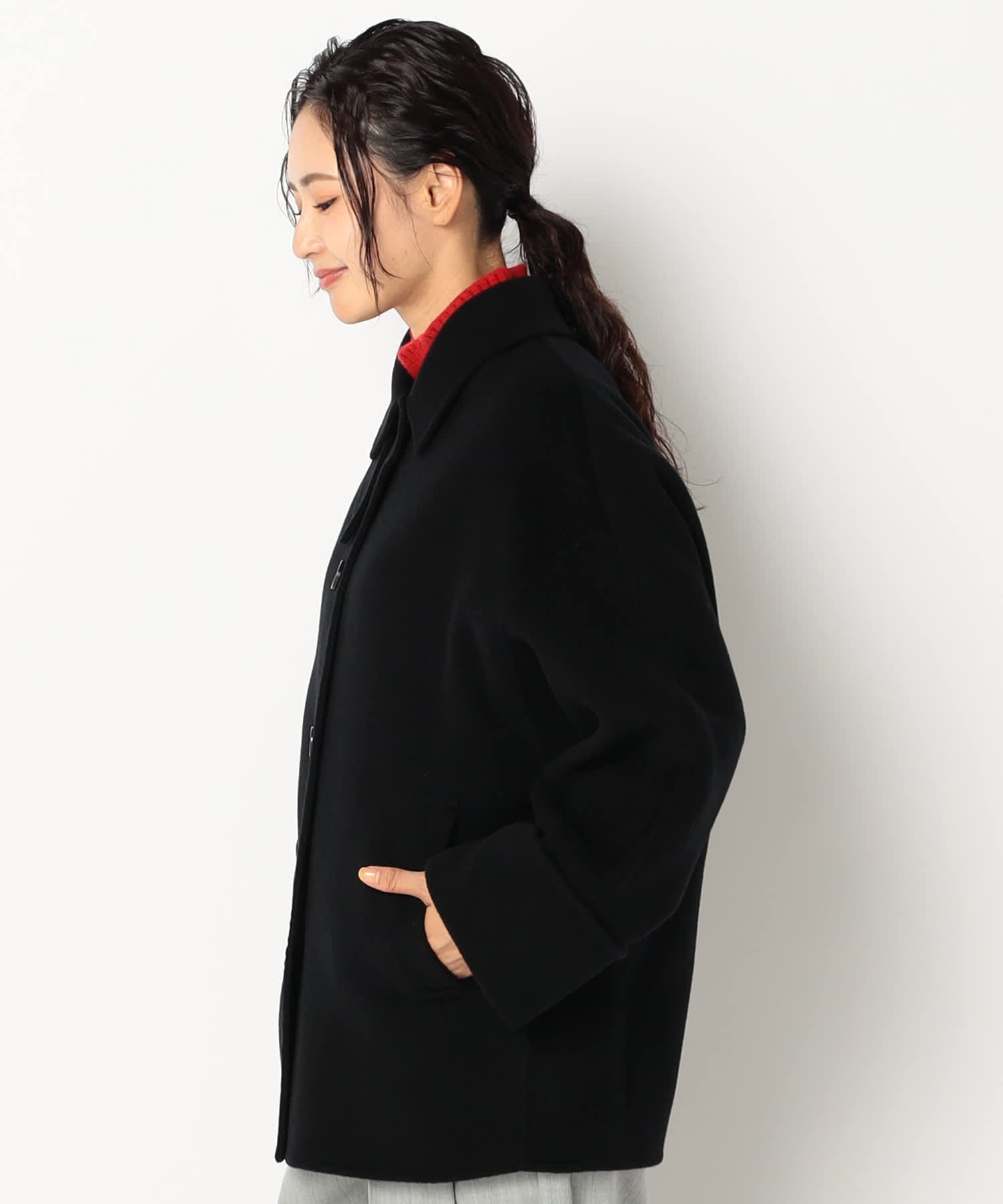 【特別価格20%OFF】ウールエレガントコート