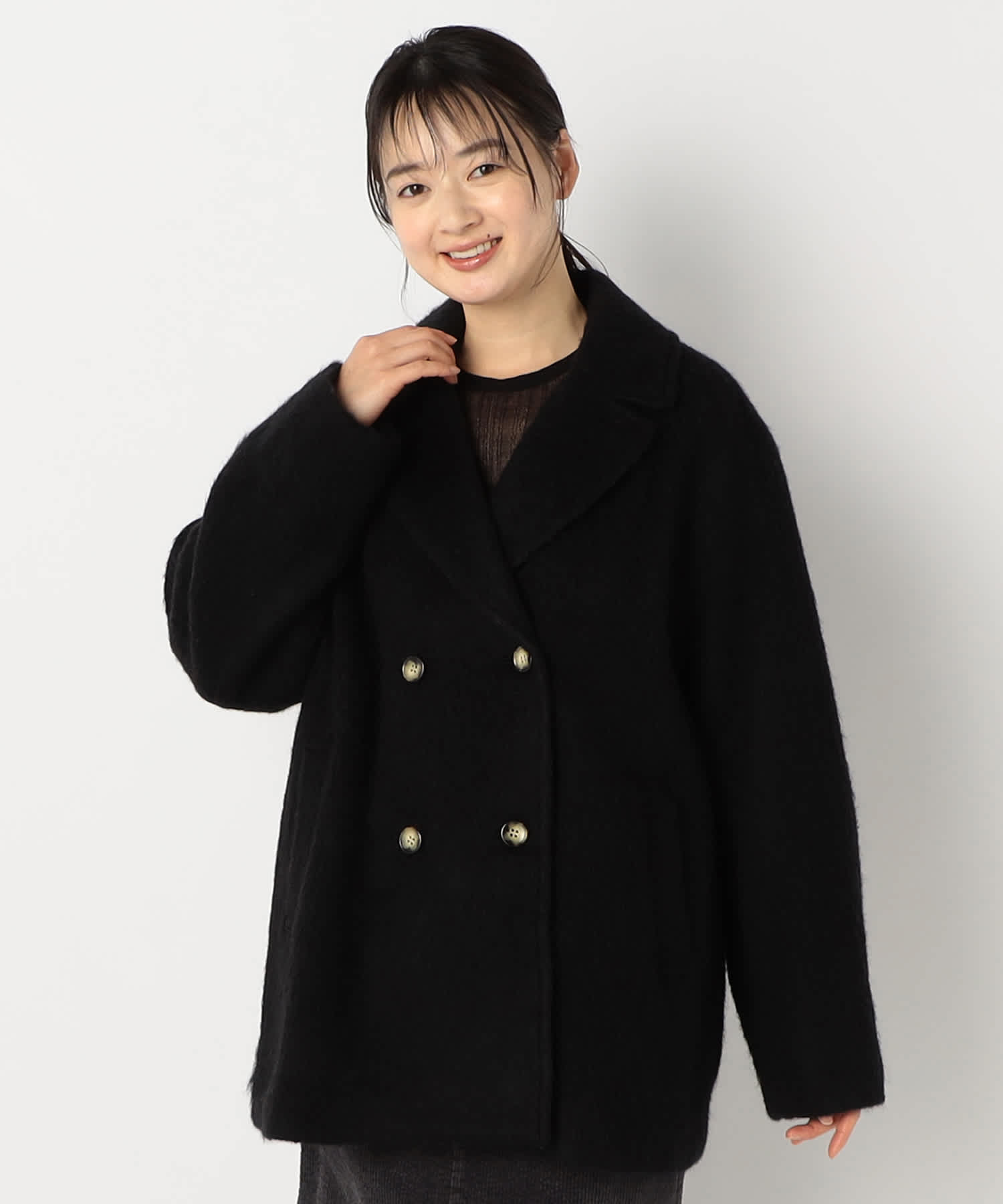 【特別価格20%OFF】ウールシンプルコート