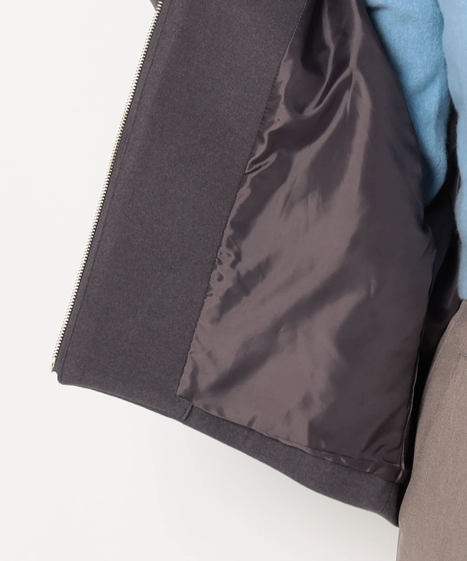 【特別価格20%OFF】シンプルジップジャケット