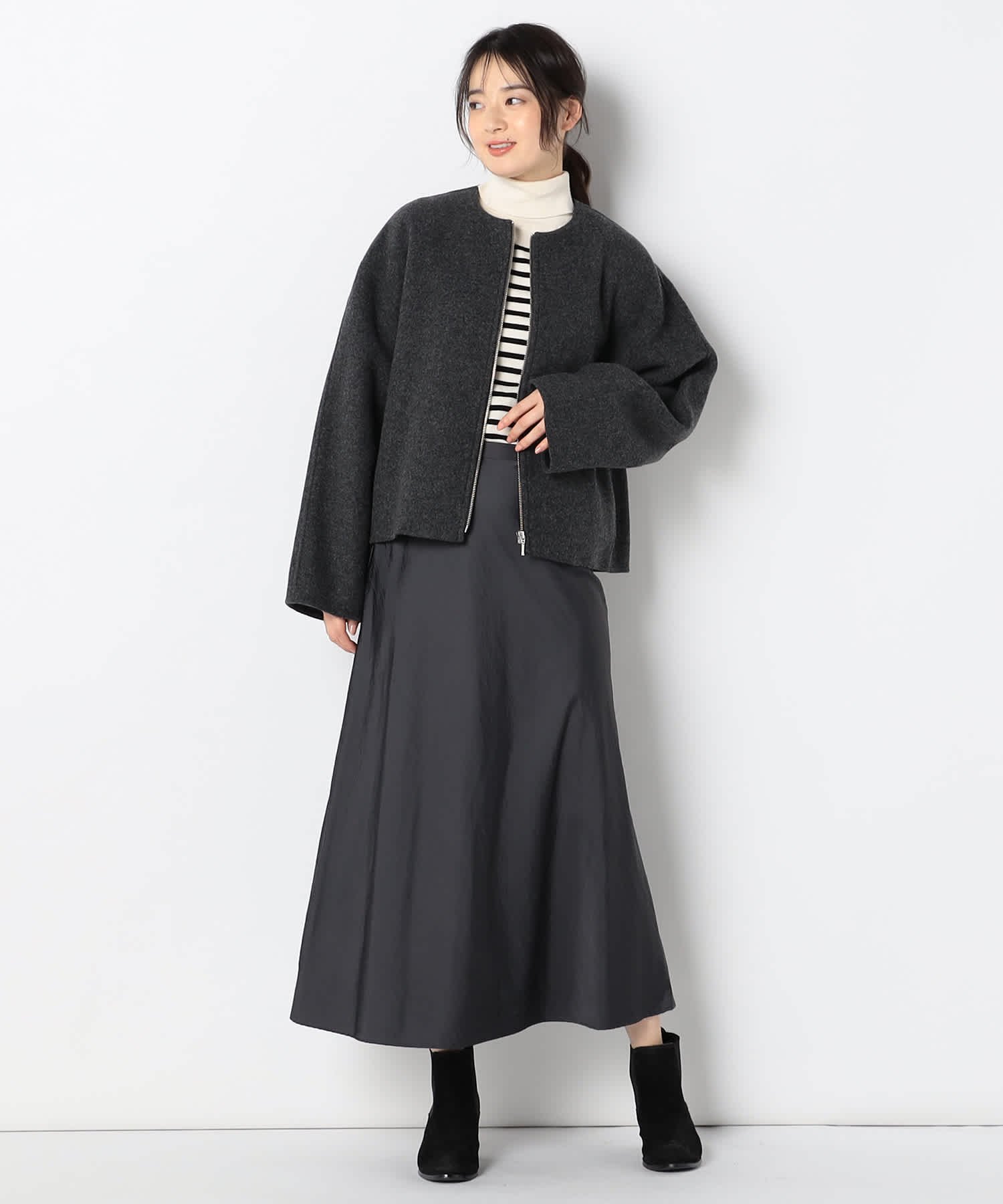 【特別価格20%OFF】軽やかシンプルアウター