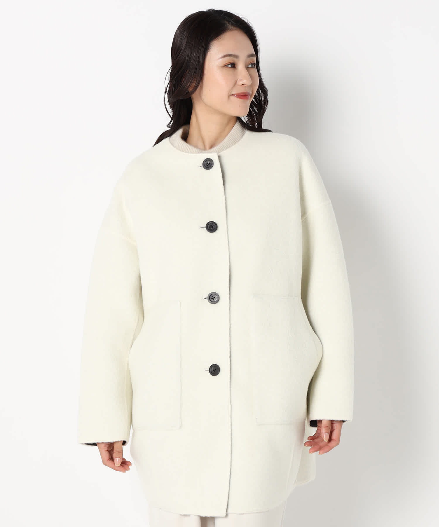 【特別価格20%OFF】上品シンプルコート