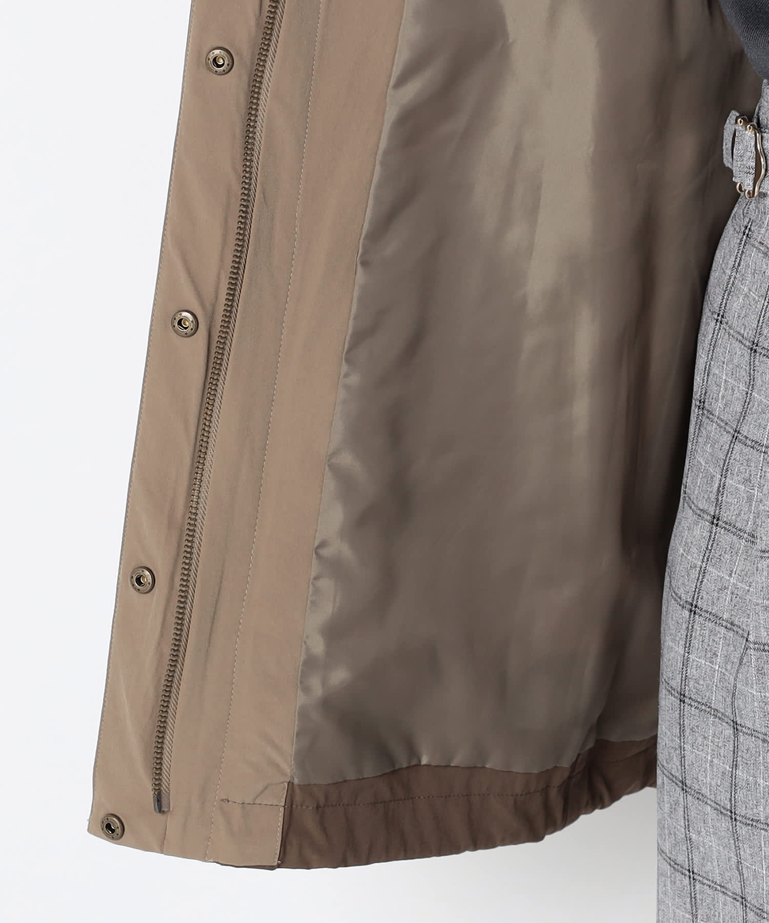 【特別価格20%OFF】シンプルフードアウター