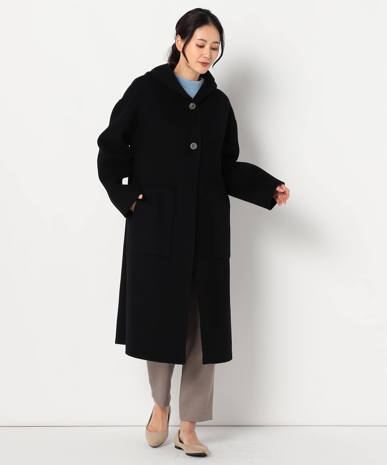 【特別価格20%OFF】エレガントロングコート