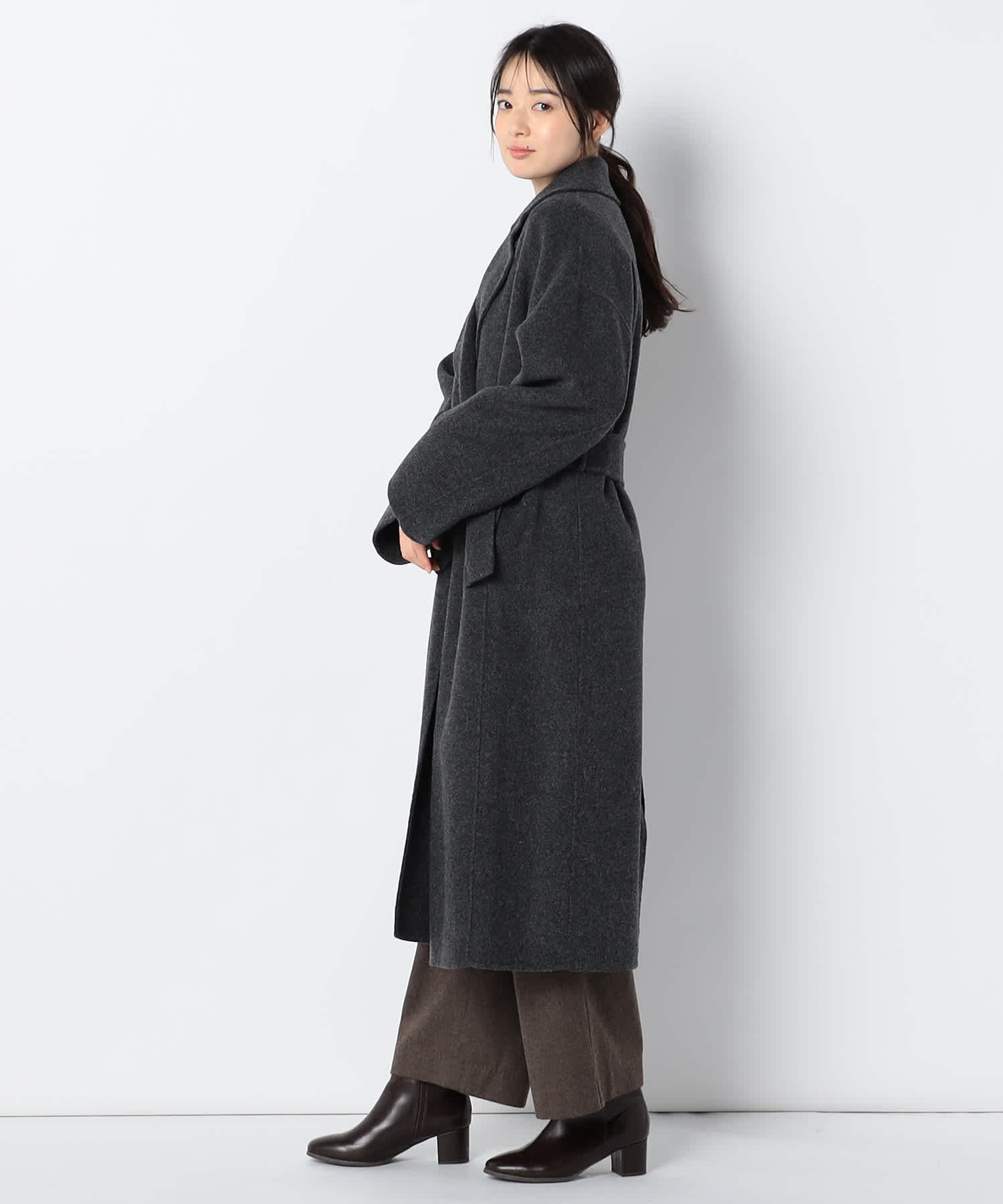 【特別価格20%OFF】エレガントロングコート