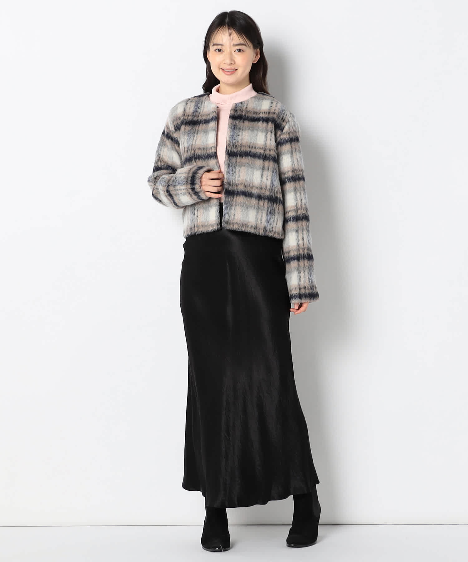 【特別価格20%OFF】ファー上品ジャケット