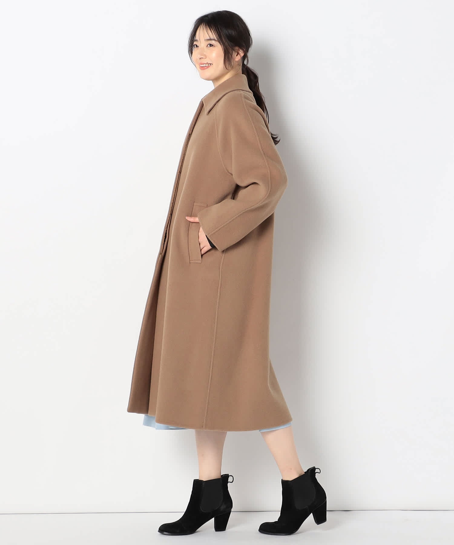 【特別価格20%OFF】上品ロングコート