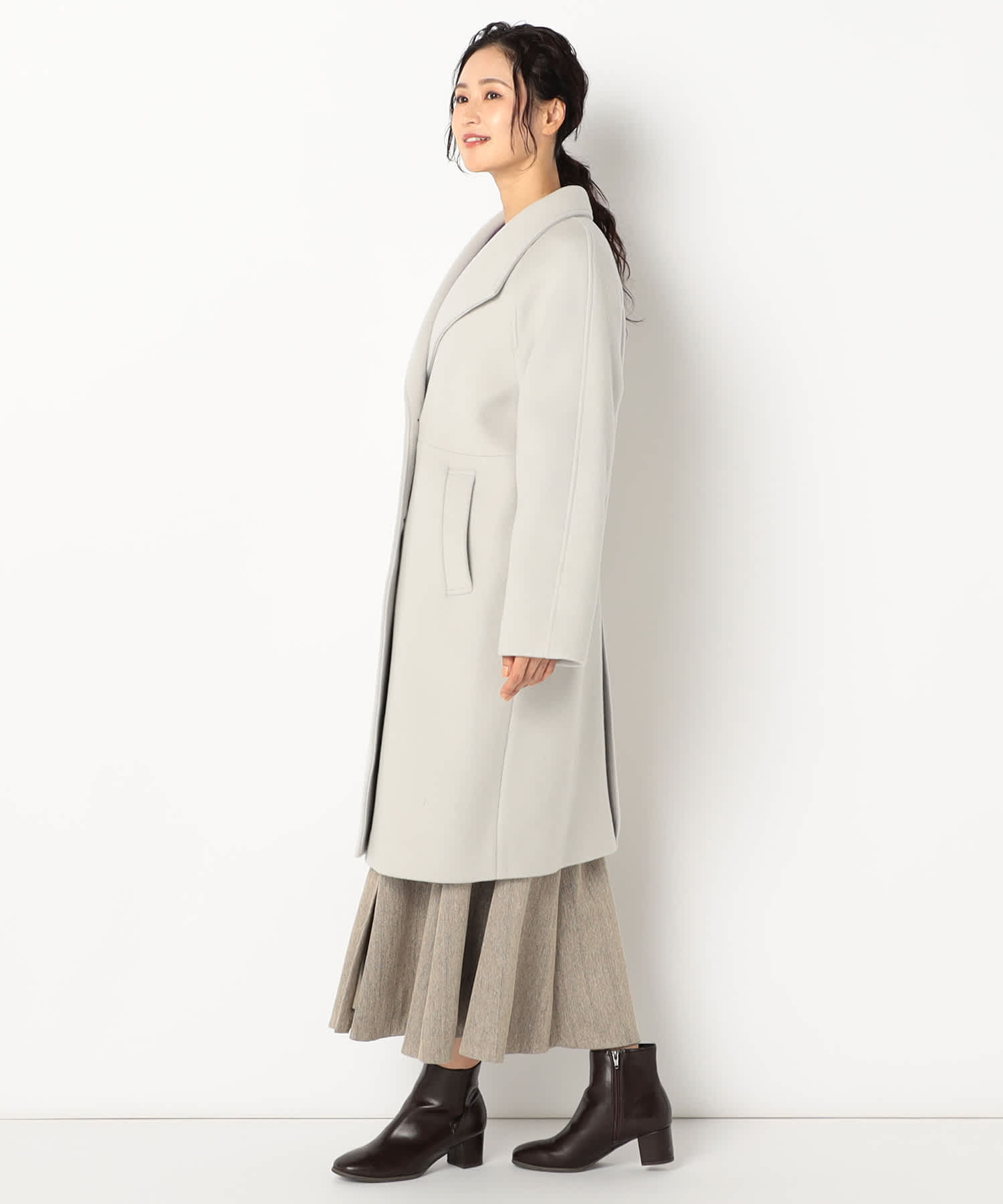 【特別価格20%OFF】軽やかチェスターコート