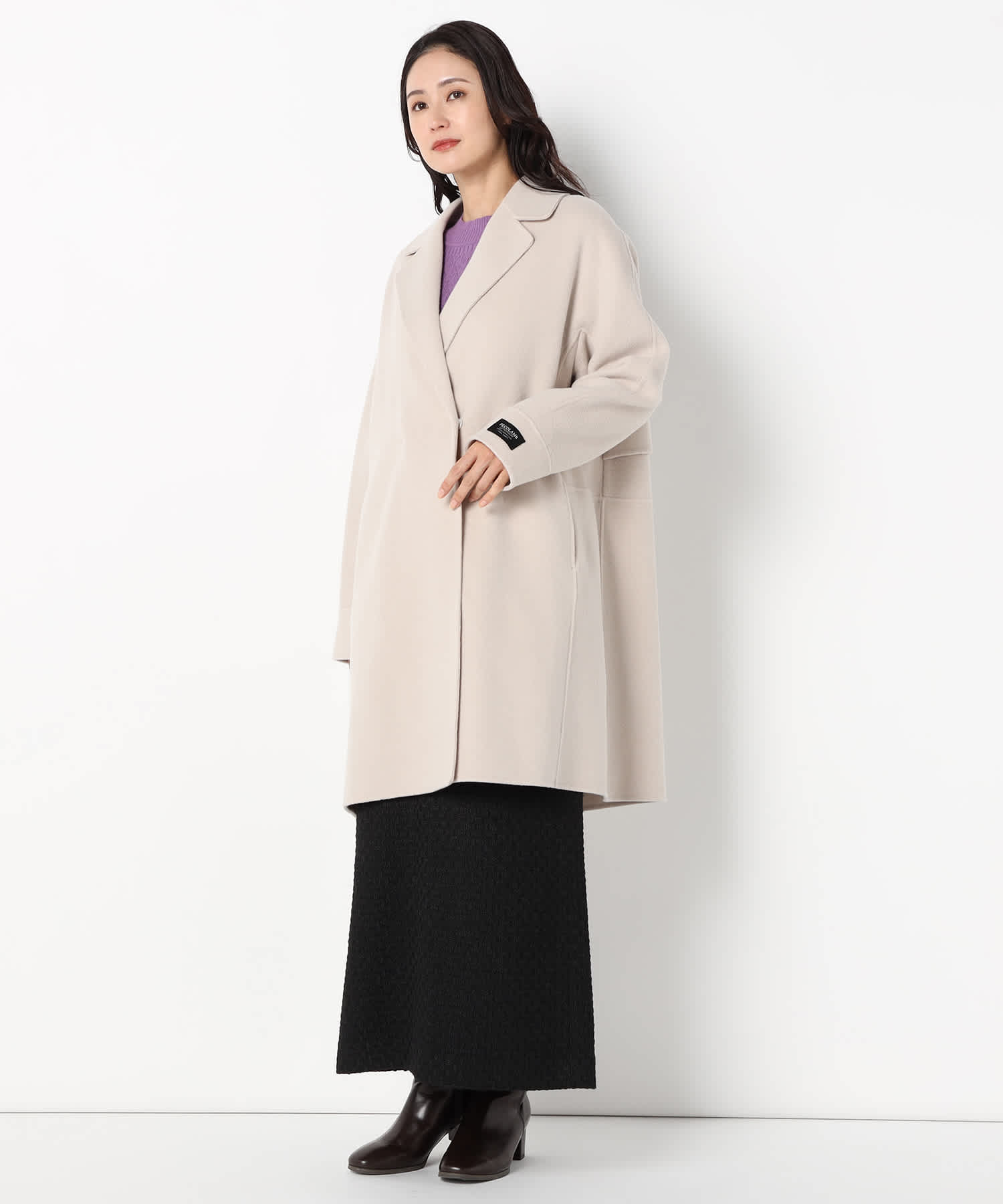 【特別価格20%OFF】ウールエレガントコート