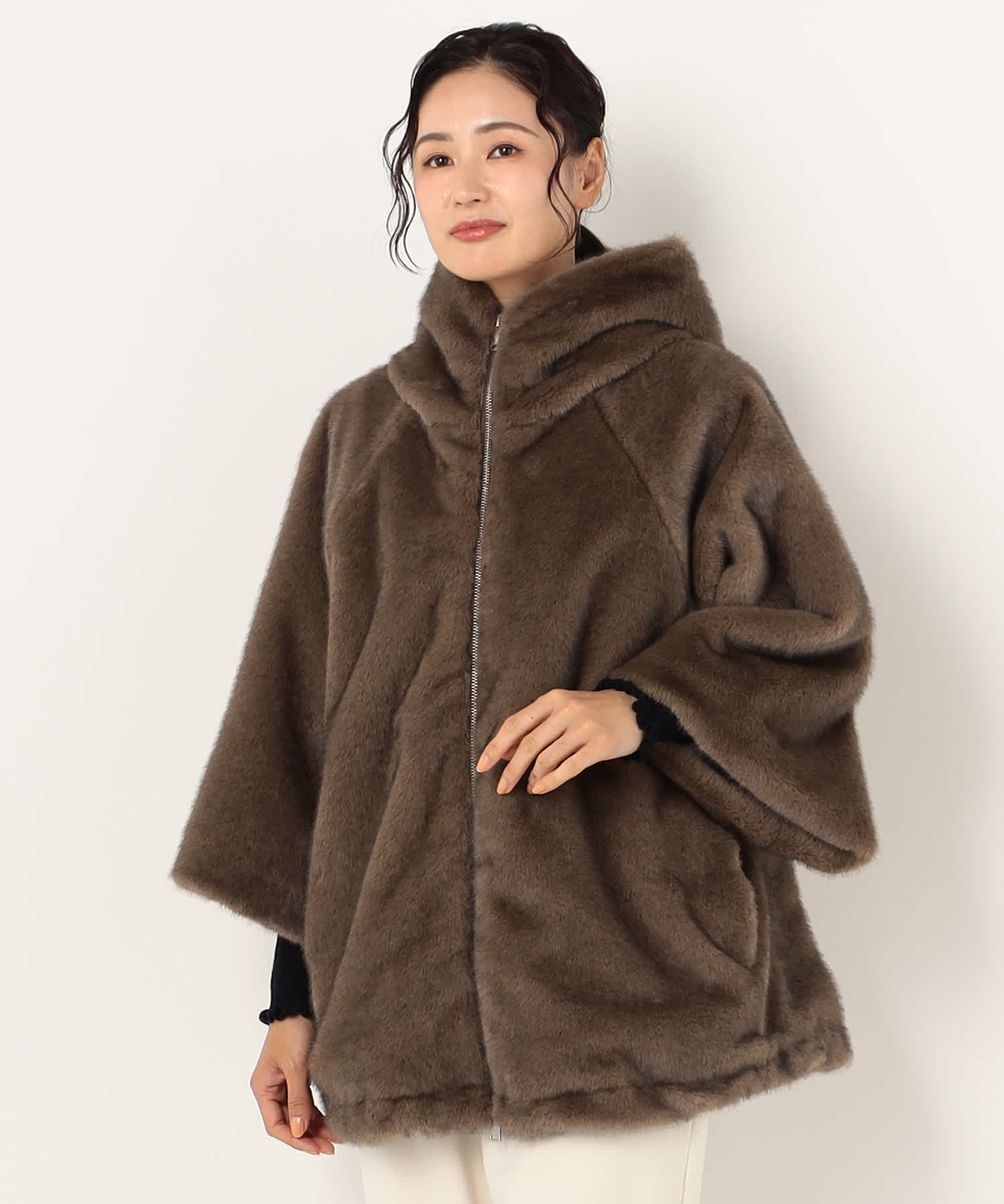 【特別価格20%OFF】ファーエレガントアウター