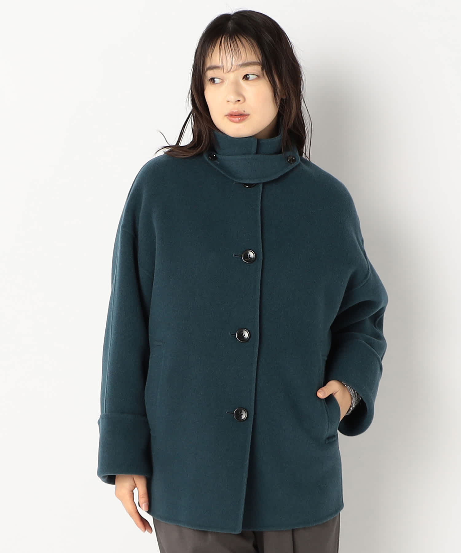 【特別価格20%OFF】ウールエレガントコート