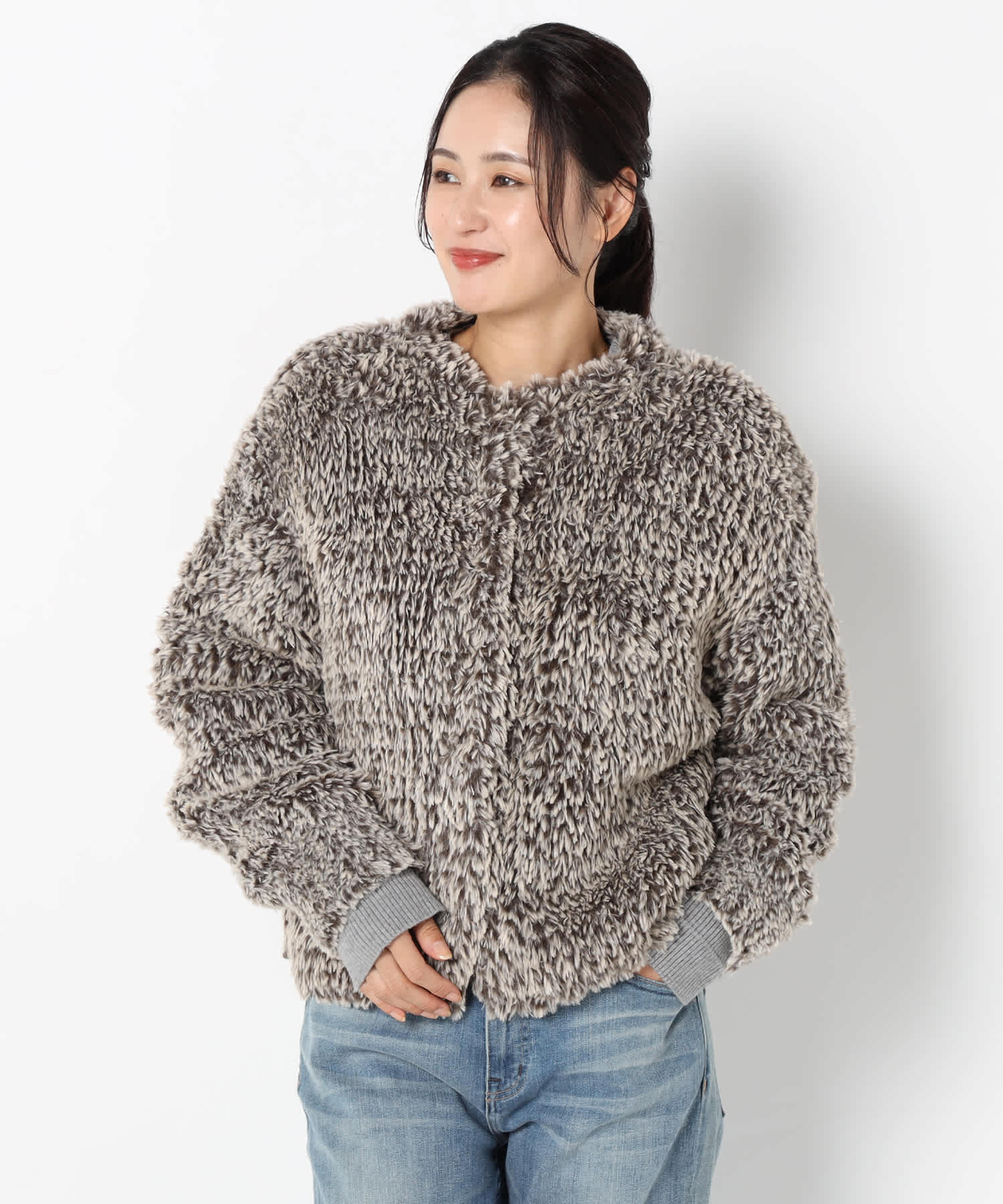 【特別価格20%OFF】ファー軽やかジャケット