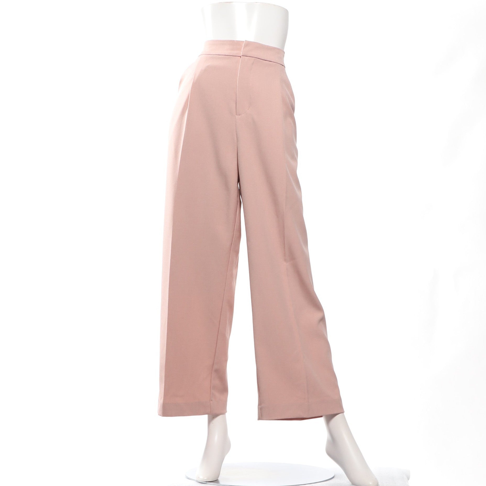 ベーシックワイドパンツ【ピンク】