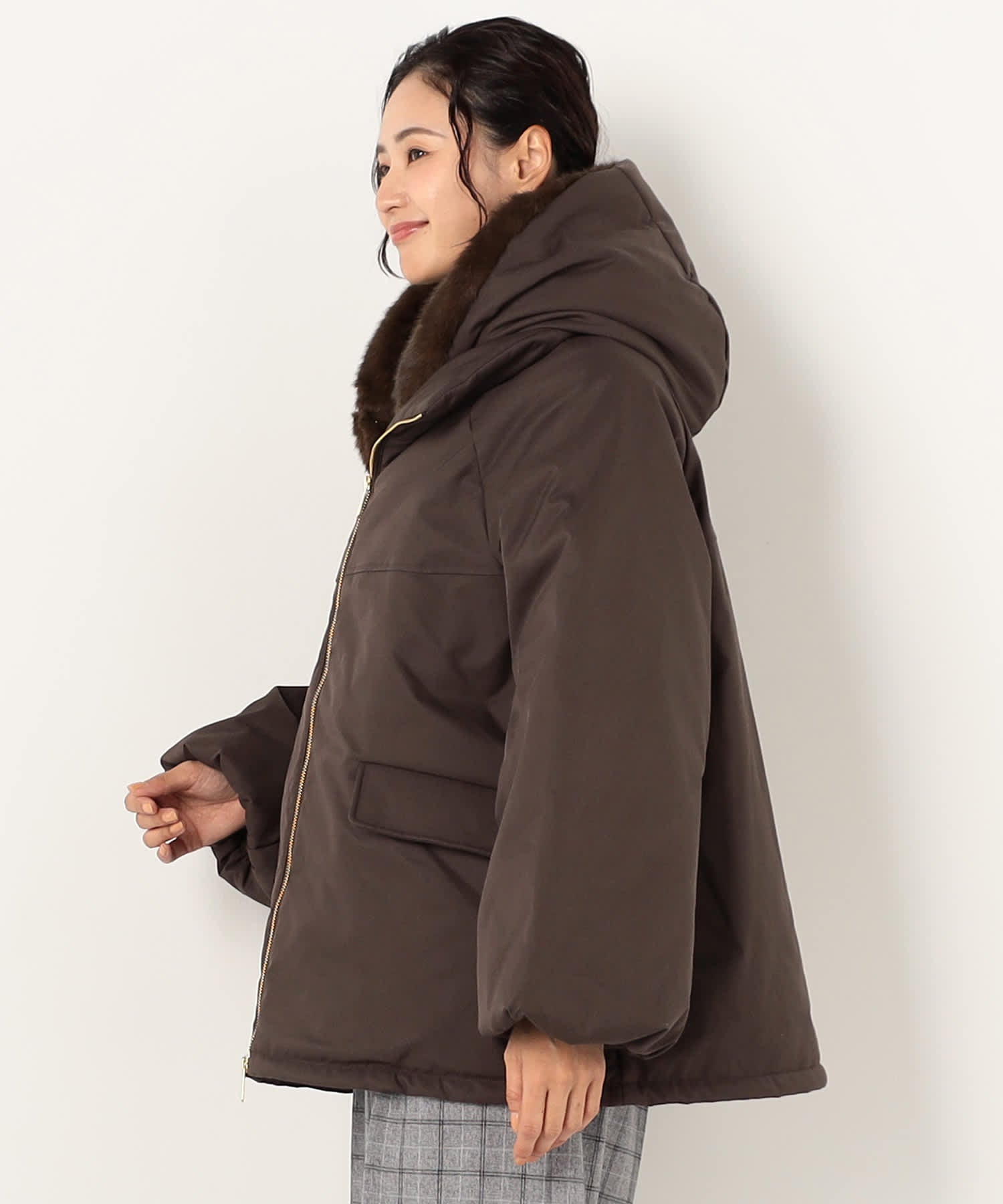 【特別価格20%OFF】ファーエレガントアウター