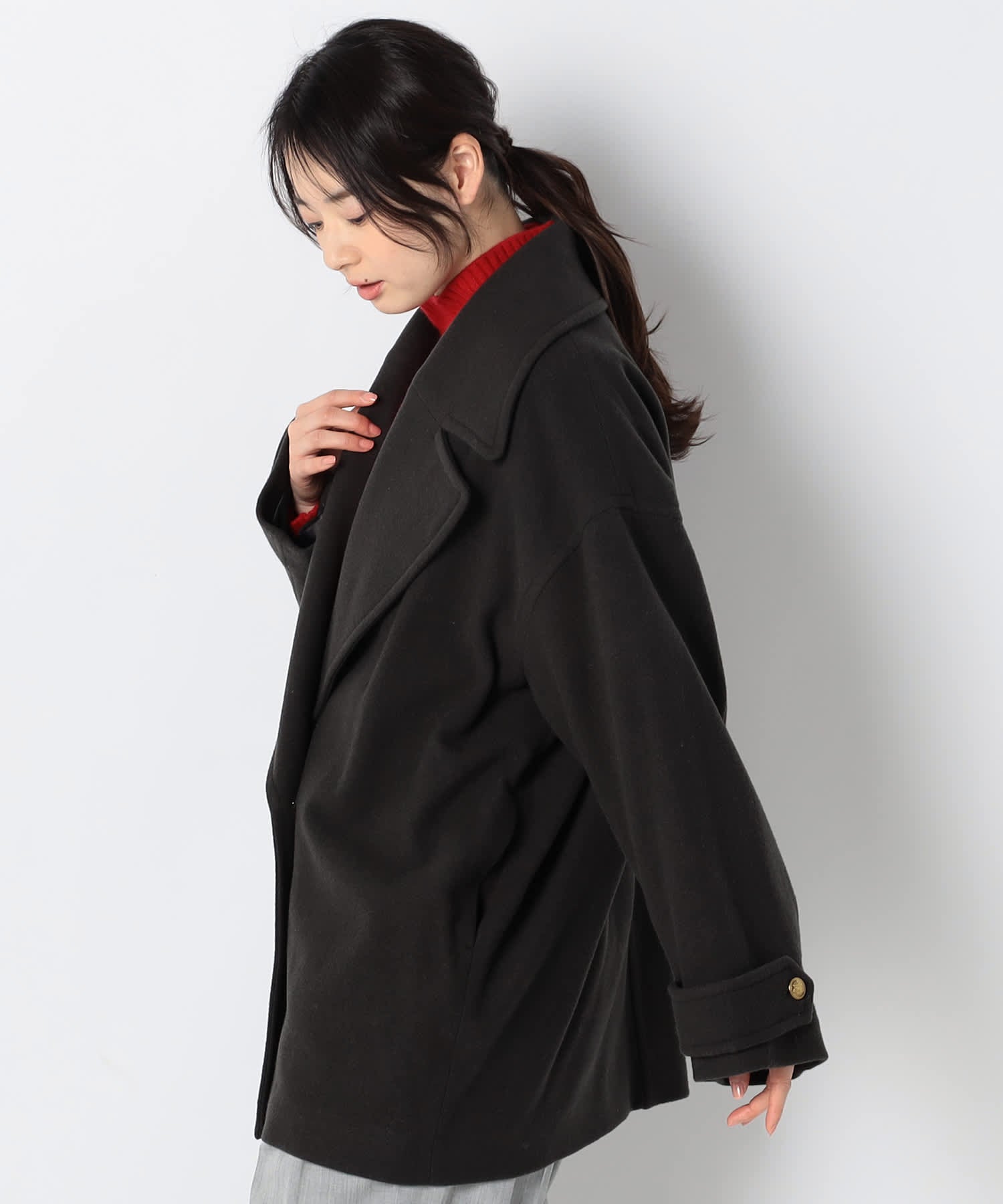 【特別価格20%OFF】ダブルボタンアウター