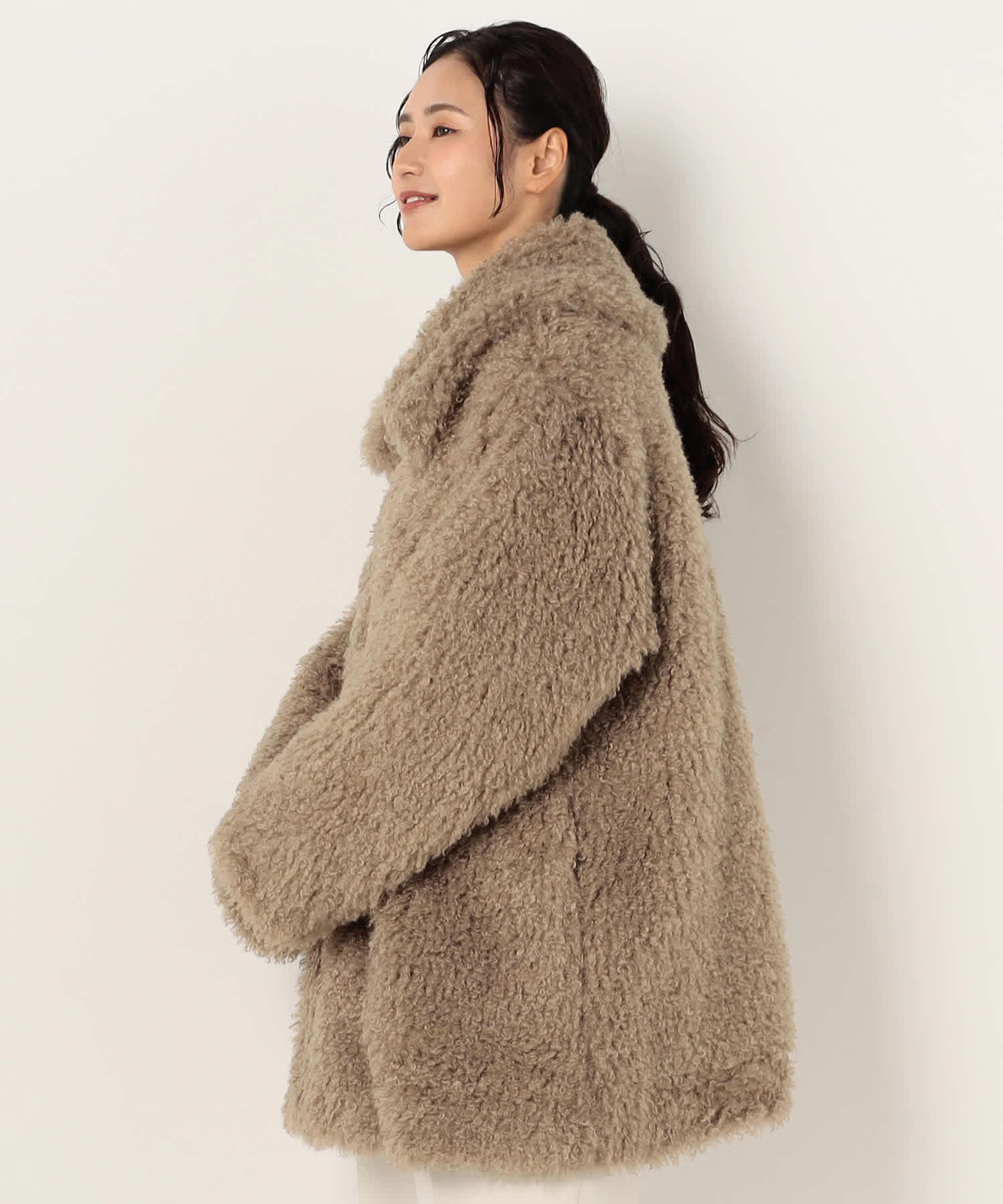 【特別価格20%OFF】ボア上品コート