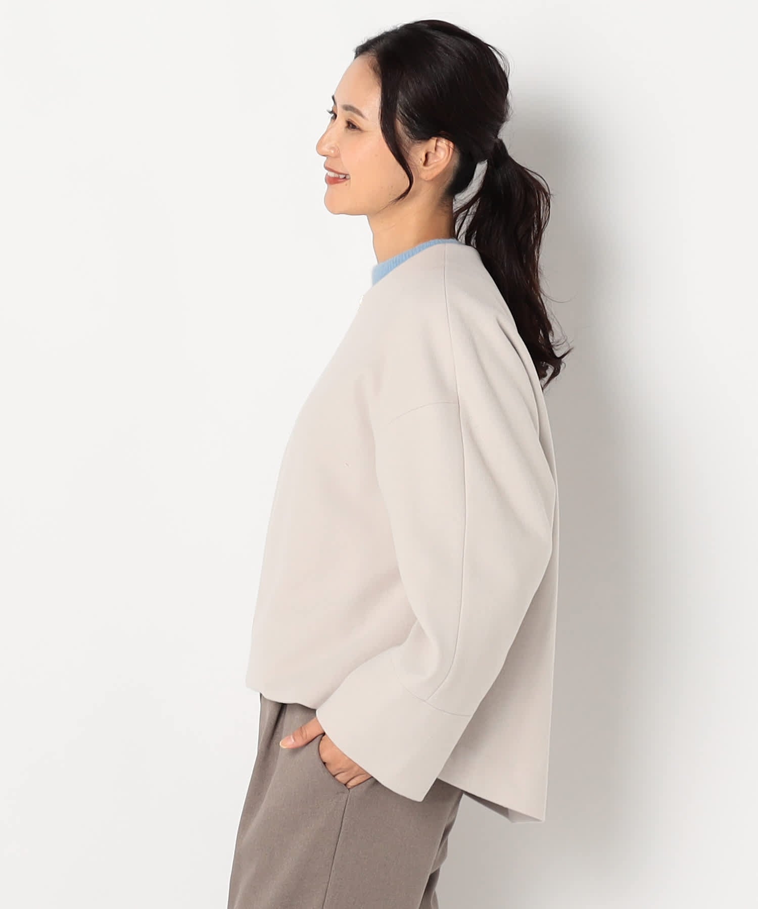 【特別価格20%OFF】シンプルジップジャケット