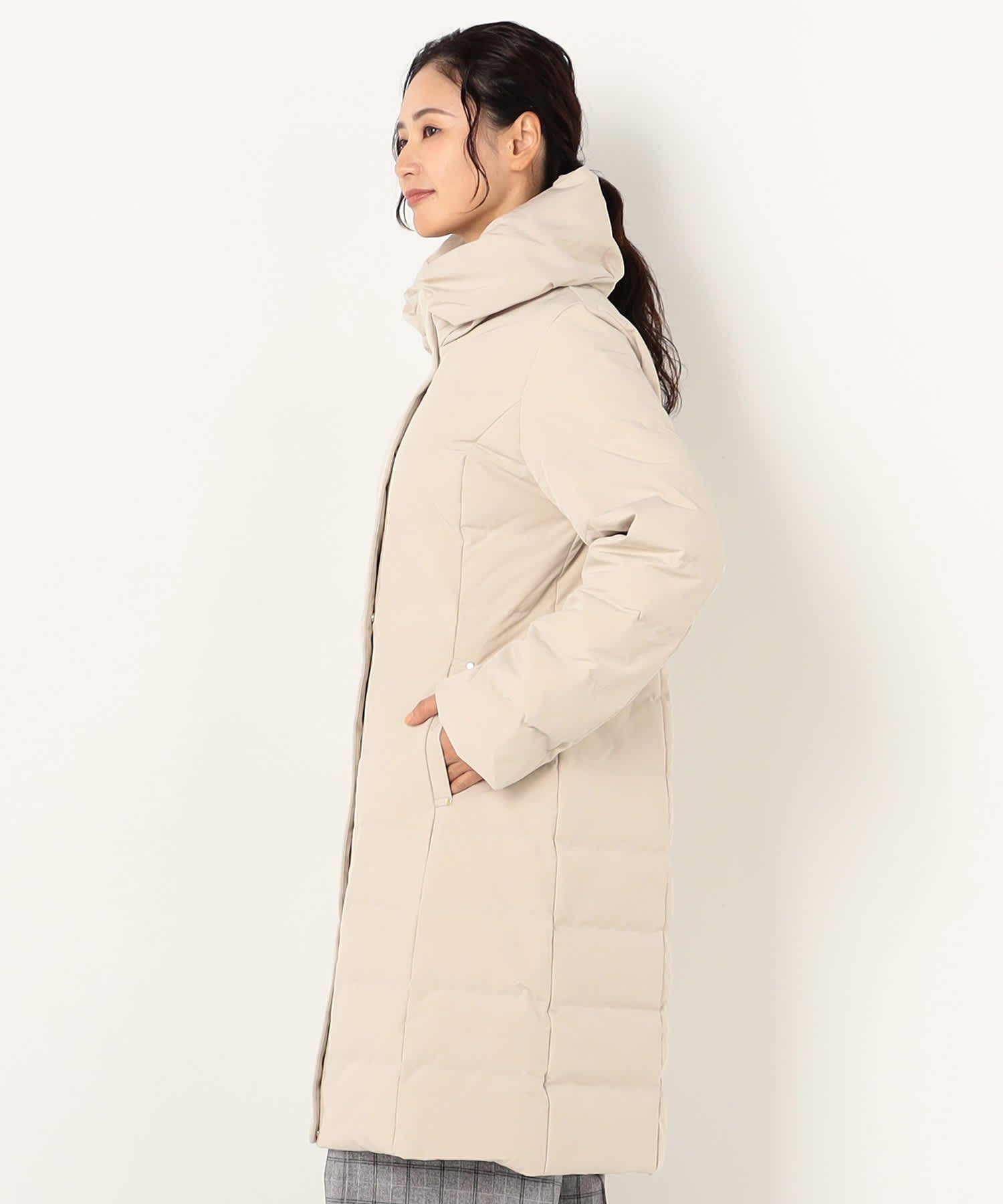 【特別価格20%OFF】キルティングダウンコート