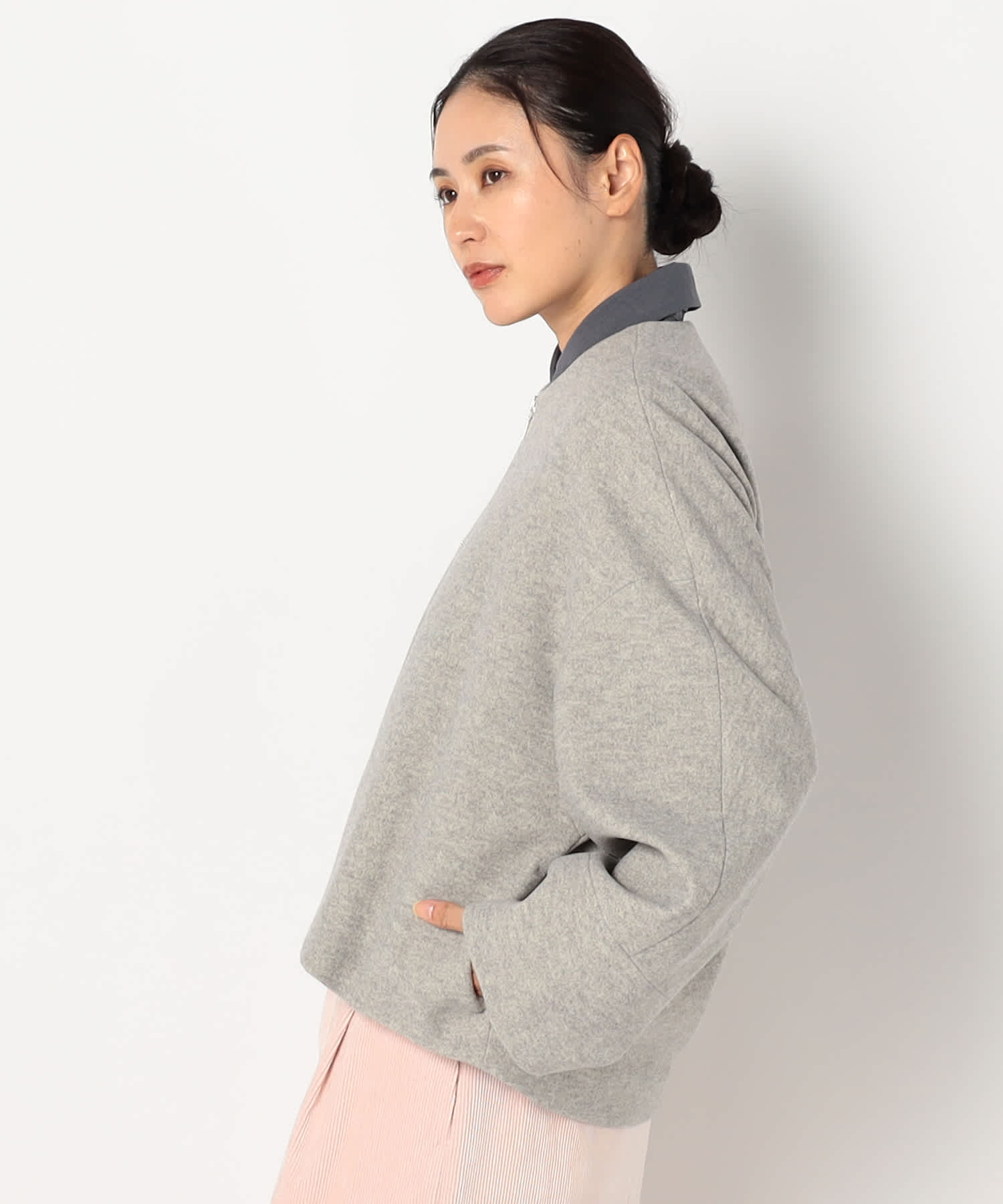 【特別価格20%OFF】シンプルジップジャケット