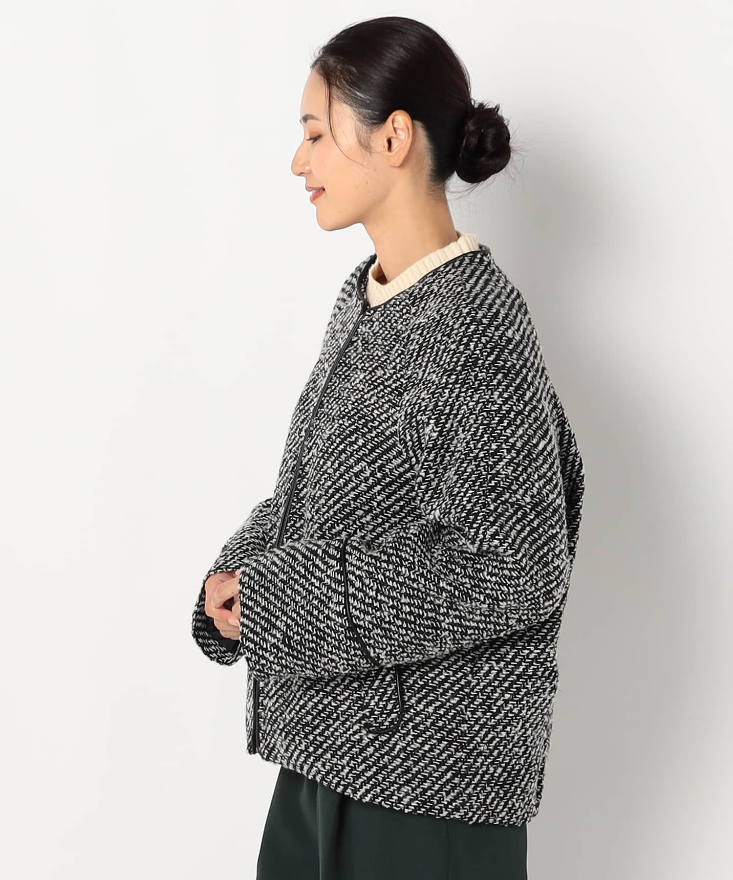 【特別価格20%OFF】ツイード上品ジャケット