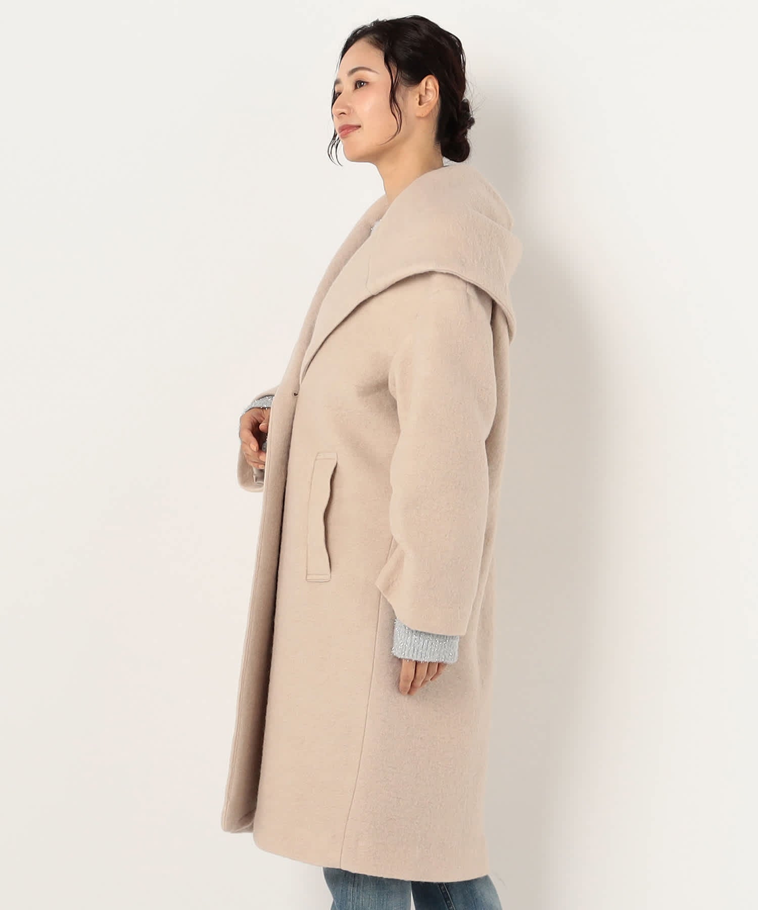 【特別価格20%OFF】上品ロングコート