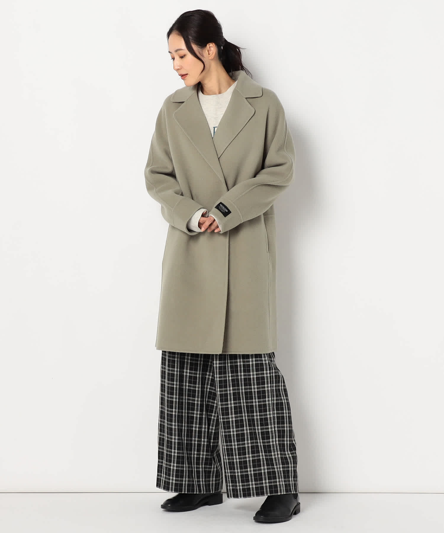 【特別価格20%OFF】ウールエレガントコート