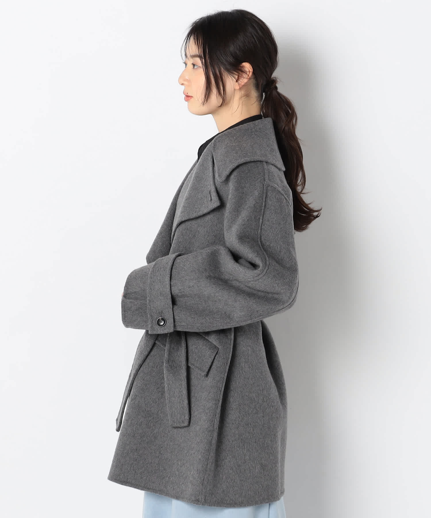 【特別価格20%OFF】ウールエレガントコート