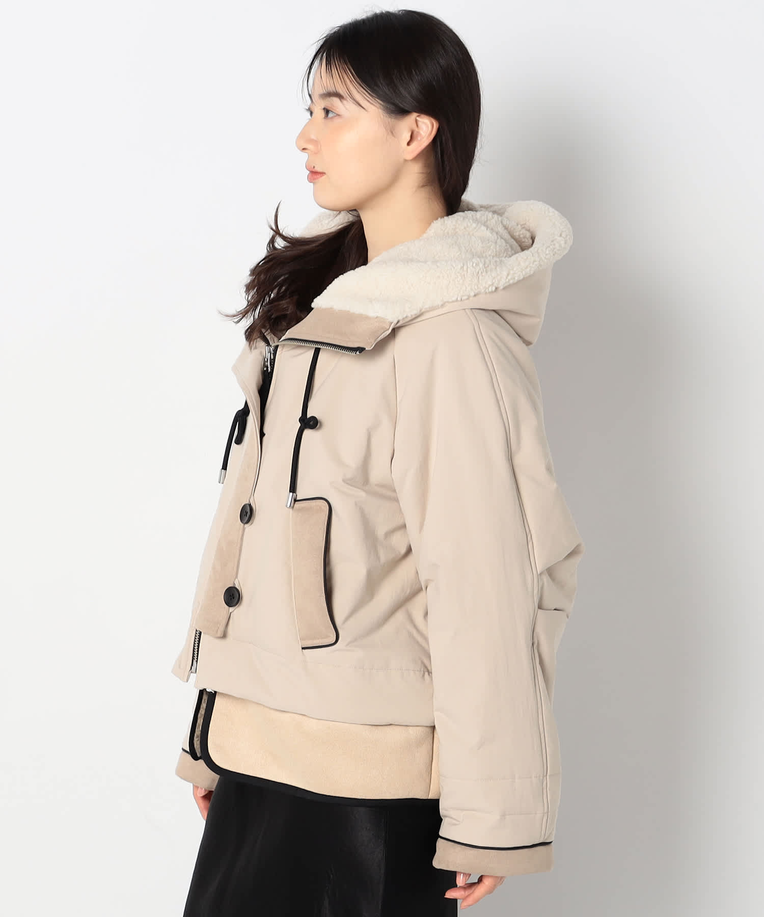 【特別価格20%OFF】ファー上品ジャケット