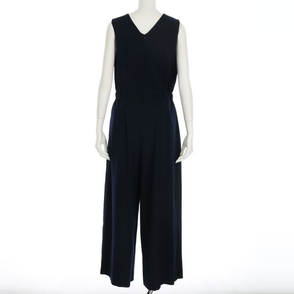 ウエストゴム切り替えオールインワン