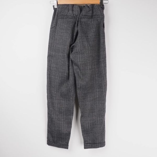ウエストゴムチェック柄パンツ