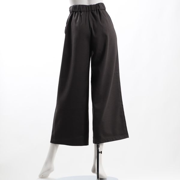 ガンクラブチェック柄ワイドパンツ