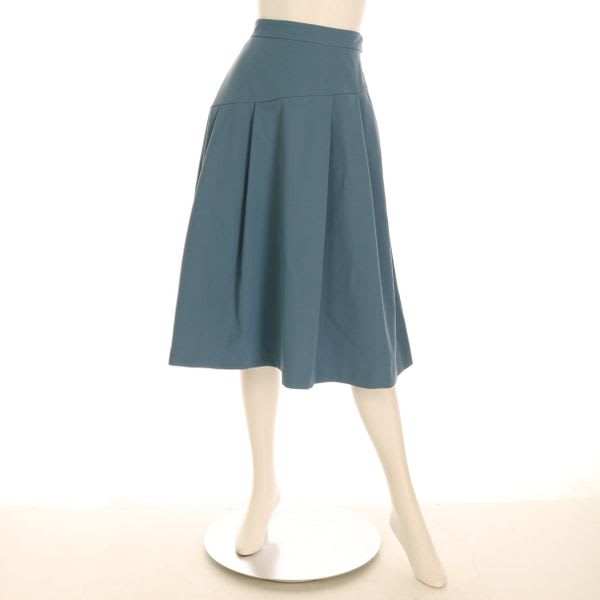 裾イレヘムフレアスカート