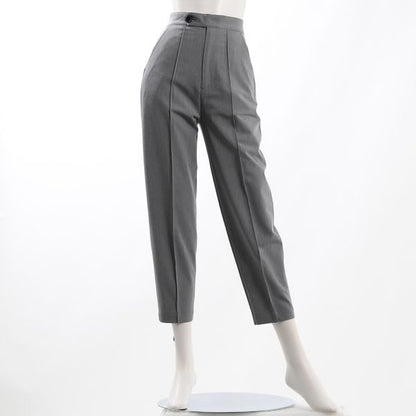 センターシームテーパードパンツ