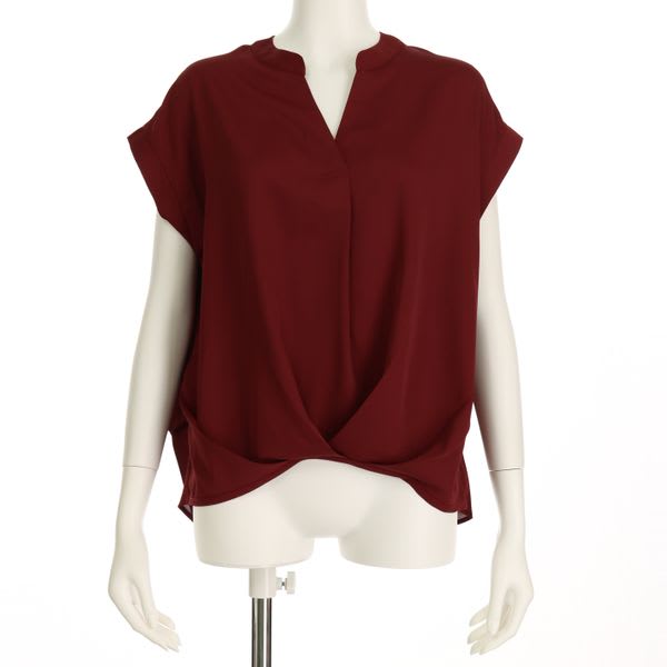 タックデザインブラウス