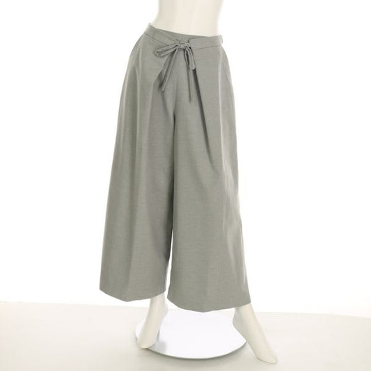 フロントリボンパンツ