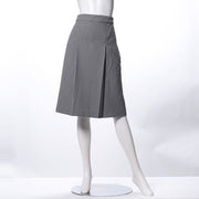 チェック柄ボックスプリーツスカート