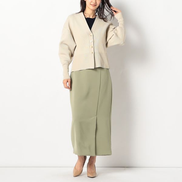 ボリュームスリーブカーディガン