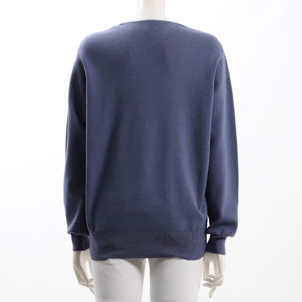 ウォッシャブルVネックニット