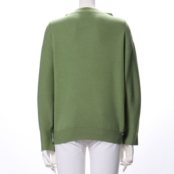 ドロップショルダーオフネックニット