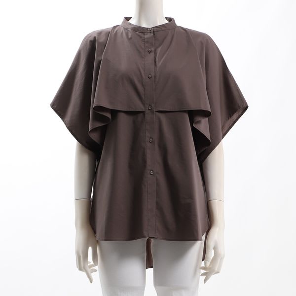 ケープデザインブラウス