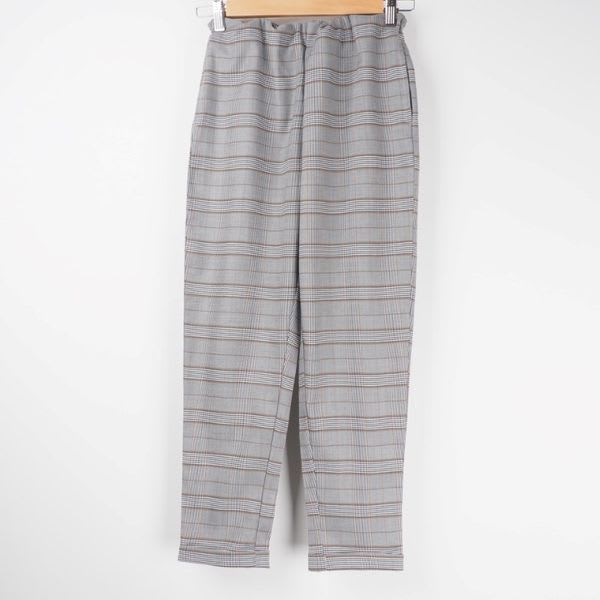 ウエストゴムチェック柄パンツ