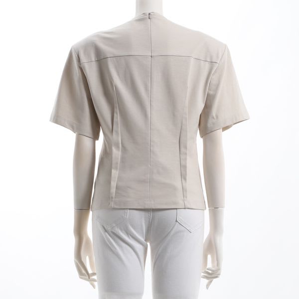 オーガニックコットン肩パット入りカットソー