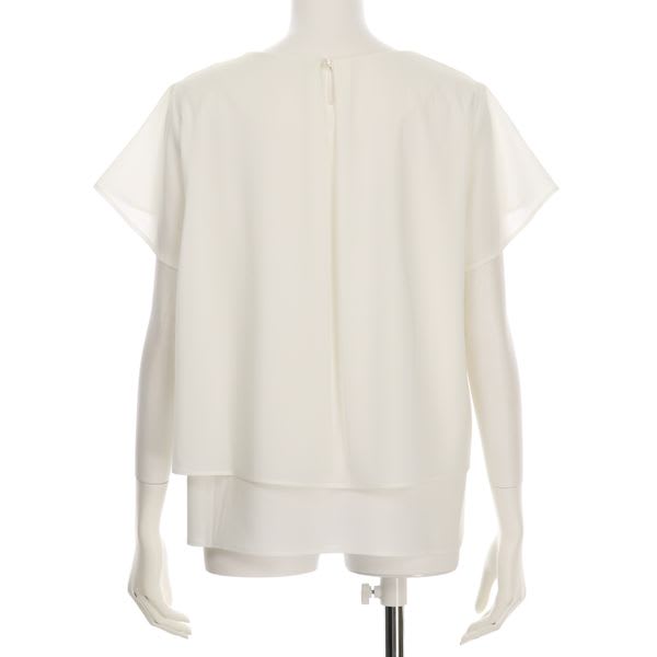 レイヤードデザインブラウス