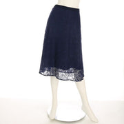 総レースフレアスカート