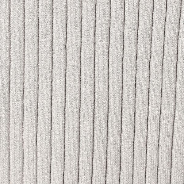 レイヤードデザインリブニット