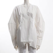 ウエストタックボリュームブラウス