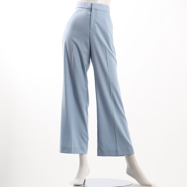 シンプルフレアパンツ