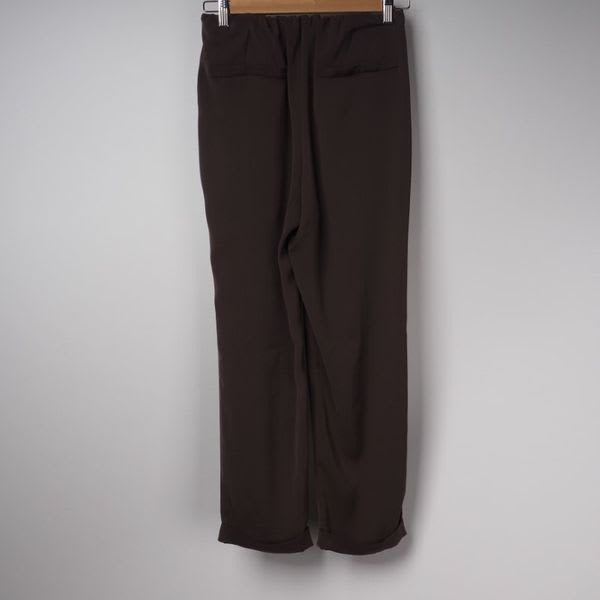 ギャザーウエストストレートパンツ