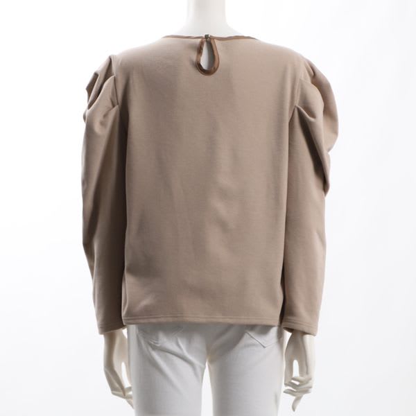 ネックラインパイピングパワショルカットソー