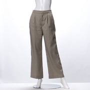 ガンクラブチェックストレートパンツ